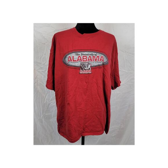 Delta University of Alabama Red Graphic Tee Men's XL - Picture 1 of 4